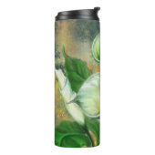 Calla Lily Blume Thermal Tumbler Painting Thermosbecher (Nach links gedreht)