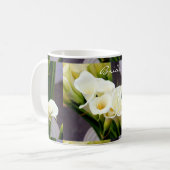 Calla lily bride kaffeetasse (Vorderseite Links)