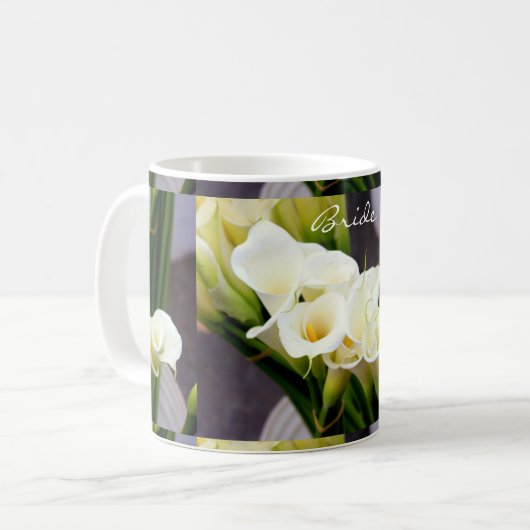 Calla lily bride kaffeetasse (Vorderseite Links)