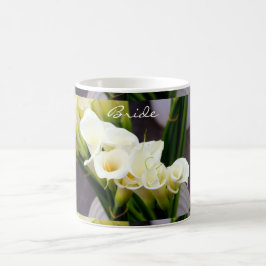Calla lily bride kaffeetasse