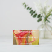 Calla Lily Business Card Visitenkarte (Stehend Vorderseite)