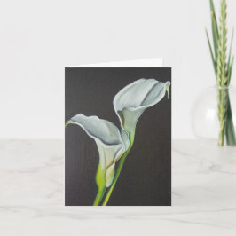 Calla Lily Card Dankeskarte