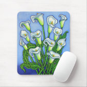 Calla Lily Dreaming Mouse Pad von Lisa Lorenz Mousepad (Mit Mouse)