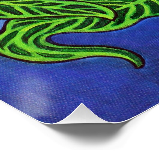 Calla Lily Dreaming Print von Lisa Lorenz Poster (Ecke)