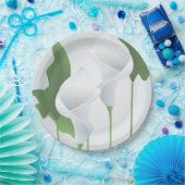 Calla Lily Floral Paper Tellers Pappteller (Party)