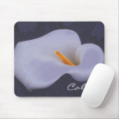 Calla Lily Illustration Mousepad (Mit Mouse)