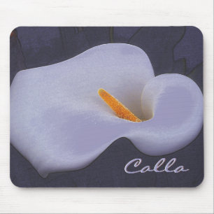 Calla Lily Illustration Mousepad