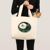 Calla Lily Jumbo Stoffbeutel (Vorderseite (Produkt))