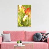 Calla Lily Leinwand (Insitu (Wohnzimmer))