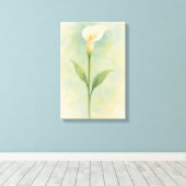 Calla Lily Leinwanddruck (Insitu (Holzboden))