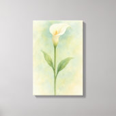 Calla Lily Leinwanddruck (Vorderseite)