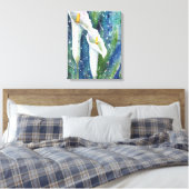 Calla Lily Leinwanddruck (Insitu (Schlafzimmer))