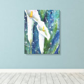 Calla Lily Leinwanddruck (Insitu (Holzboden))