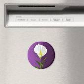 Calla Lily Magnet (In Situ (Geschirrspüler))