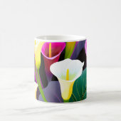 Calla Lily Moderne Blume Kaffeetasse (Mittel)