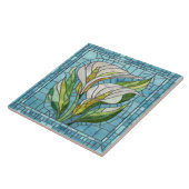 Calla Lily Mosaic Art Fliese (Seite)
