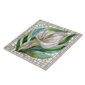Calla Lily Mosaic Art Fliese (Seite)