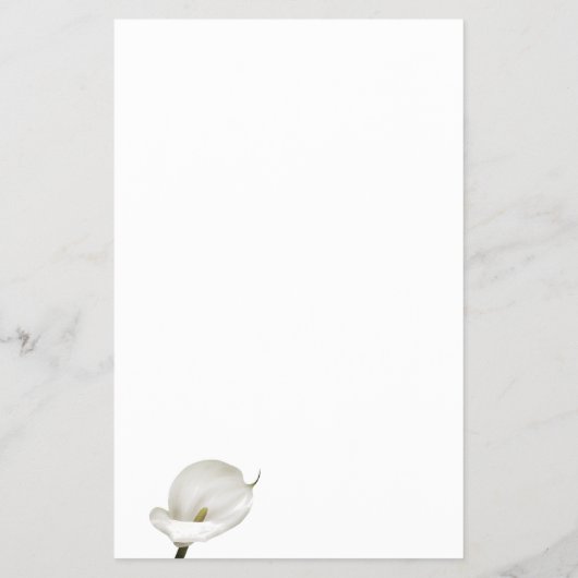 Calla Lily Over oder Under Brautparty Spielkarte Flyer (Hinten)