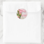 Calla Lily Pink UAWG Umschlag Aufkleber (Tasche)