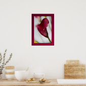 Calla lily Poster (Küche)