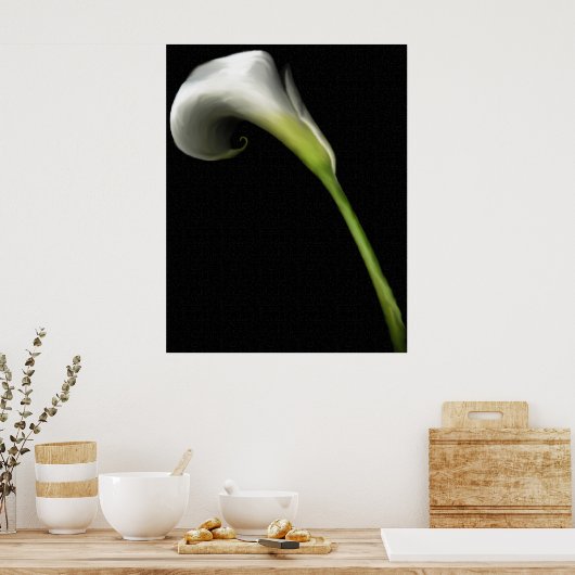 Calla Lily Prints Poster (Küche)