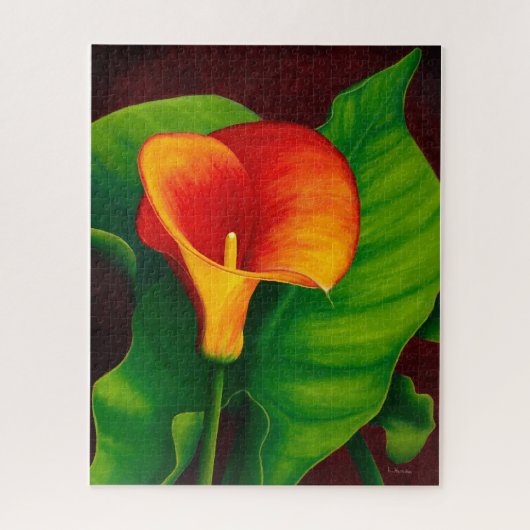 Calla Lily Puzzle (Vertikal)
