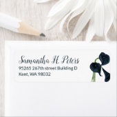 Calla Lily Return Address Label (Insitu)