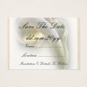 Calla Lily - Save the Date Card (Rückseite)