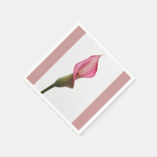Calla Lily Serviette (Ecke)