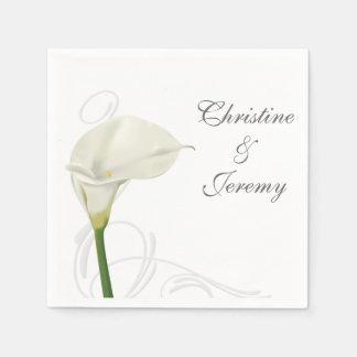 Calla Lily Serviette
