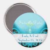 Calla Lily speichern das Datumsfenster Magnet (Vorderseite/Rückseite)