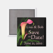 Calla Lily speichern das Datumsfenster Magnet (Vorderseite/Rückseite)