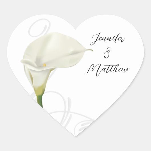 Calla Lily Sticker (Vorderseite)