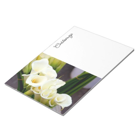 Calla lily Thunder_Cove Notizblock (angewinkelt)