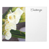 Calla lily Thunder_Cove Notizblock (Vorderseite)