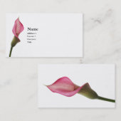 Calla Lily Visitenkarte (Vorne/Hinten)