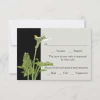 Calla Lily Wedding Repair Card