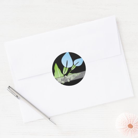Calla Lily Wedding Stickers (Umschlag)