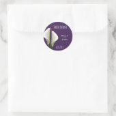 Calla Lily Wedding Stickers (Tasche)