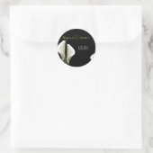 Calla Lily Wedding Stickers (Tasche)