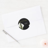 Calla Lily Wedding Stickers (Umschlag)