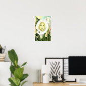 Calla Lily Woman Poster (Heimbüro)