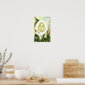 Calla Lily Woman Poster (Küche)