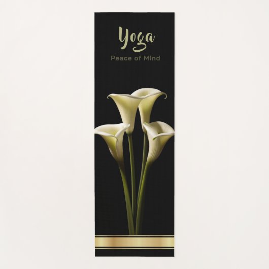 Calla Lily - Yoga Mat Yogamatte (Vorderseite)