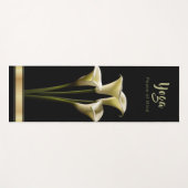 Calla Lily - Yoga Mat Yogamatte (Vorderseite (Horizontal))