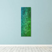 Calla 〜 Linie 張 キ プ bis ス Weiße り リ. Leinwanddruck (Insitu (Holzboden))