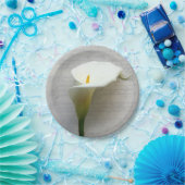 Calla lione auf altes Skript Pappteller (Party)