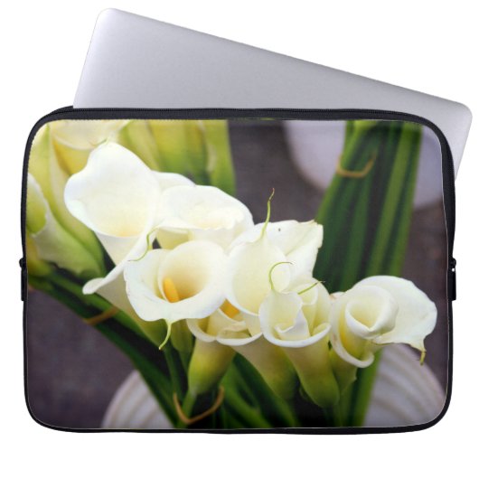 calla lis ärmel laptopschutzhülle (Vorderseite)