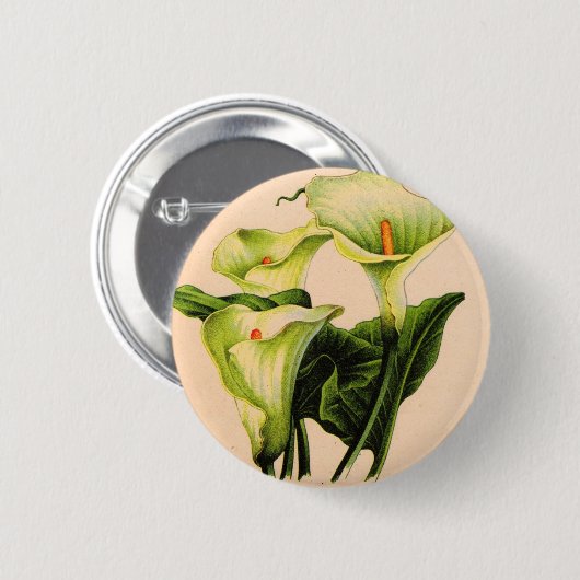 Calla lis button (Vorne & Hinten)
