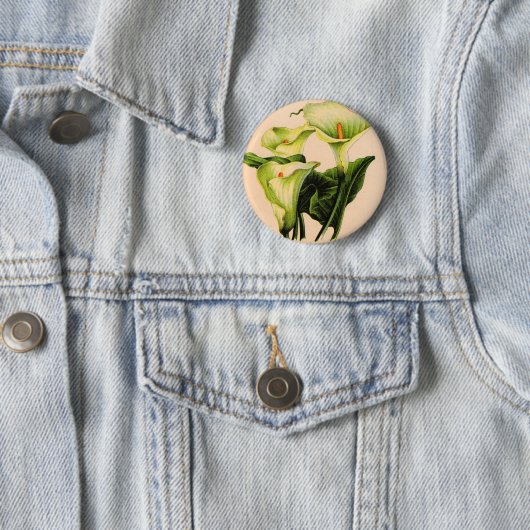 Calla lis button (Beispiel)
